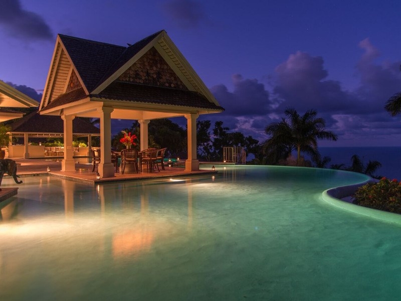 night pool montego bay jamaica